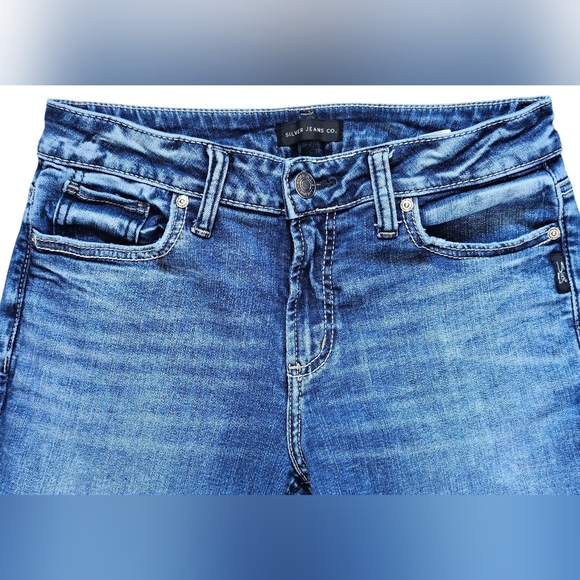 Silver Womens Elyse Capri Jeans - Picture 3 of 7